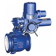 防爆電動(dòng)襯氟球閥