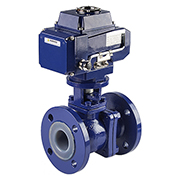 電動(dòng)襯氟球閥