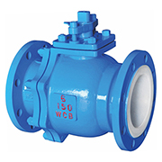 碳鋼襯四氟球閥