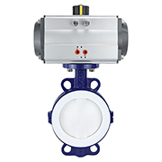 防爆氣動襯氟蝶閥