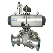 氣動三通分歧閥