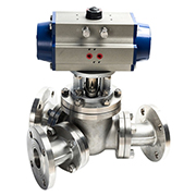 氣動三通分向閥