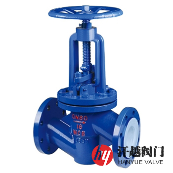 J41F46襯氟截止閥