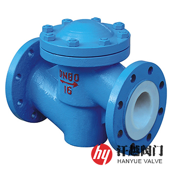 H41F46襯氟止回閥